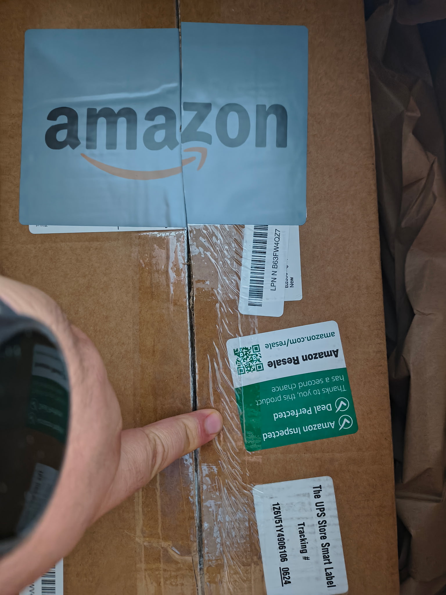 Empty Box Amazon Sent Me