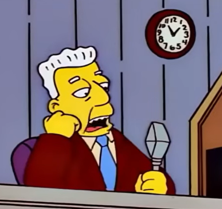 Clip from Simpsons Episode
